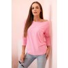 cze pl Damska halenka s lodickovym vystrihem svetle ruzova 32766 1 result