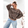 Mikina s leopardím vzorem