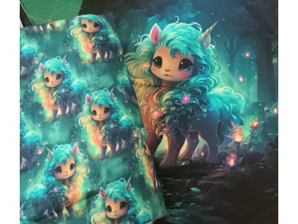 SOUPRAVA mikina a tepláky jEDNOROŽEC