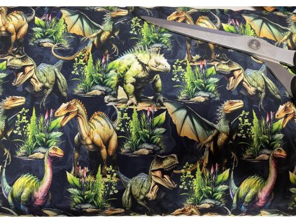 KALHOTY PRAVĚK DINO  zimní softshell s fleecem