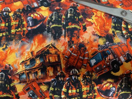 KALHOTY HASIČI zimní softshell s fleecem