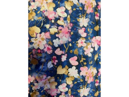 Bunda TŘEŠŇOVÉ KVĚTY , zimní softshell s fleecem