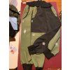KHAKI/ČERNÁ - letní softshell