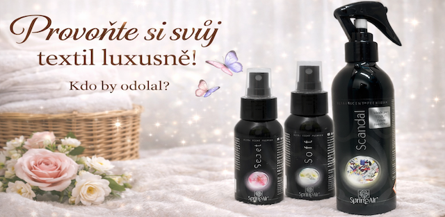 Parfémy na textil: vůně, která zůstává