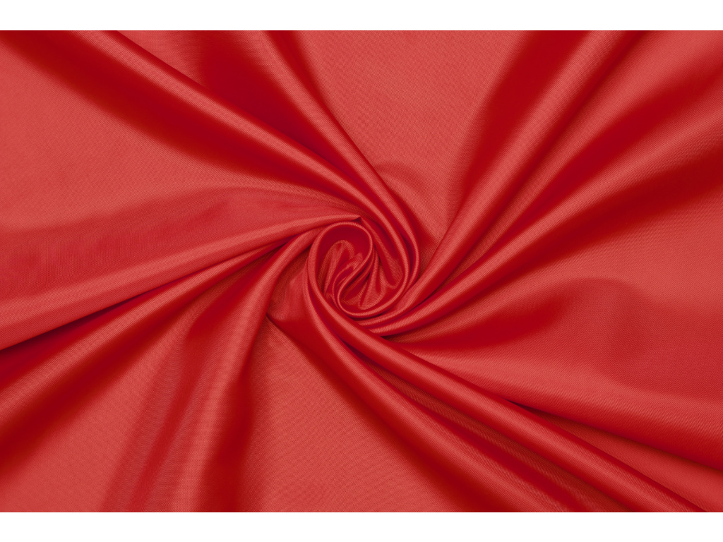 Podšívka polyester - Ostře červená