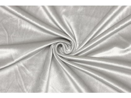 Samet bavlněný - Šedý 2. Jakost