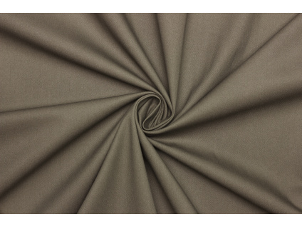 Kostýmový kepr (twill) elastický - Zelená khaki