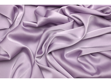 Saténové umělé hedvábí | Silky Armani - Svěle fialová