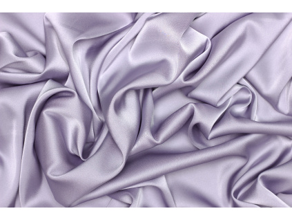 Saténové umělé hedvábí | Silky Armani - Fialová lila