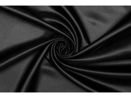 Podšívka viskóza | polyester - Černá