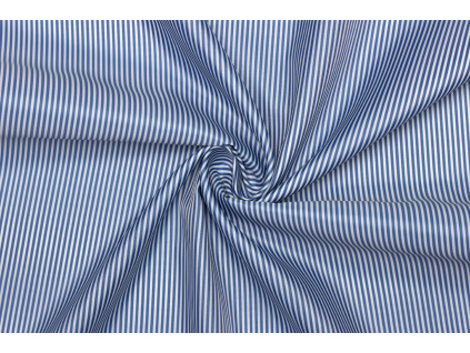 Podšívka acetát | polyester - Modrý proužek