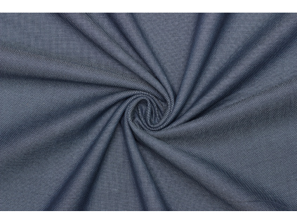 Kostýmová vlna s příměsí viskózy - Modrý melír