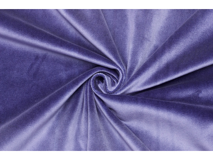 Samet bavlněný - Fialový 2. Jakost kus 2,5 m