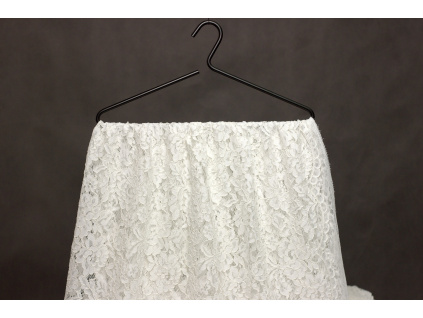 Krajka bavlna | nylon - Perlově bílá | Ivory