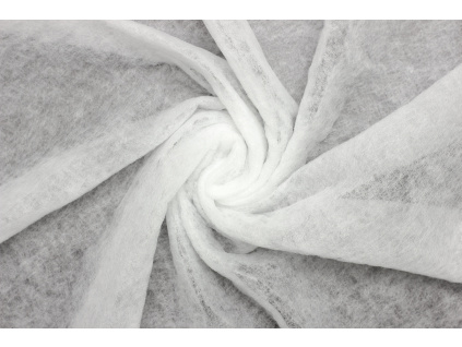 Vatelín tenký - Bílá