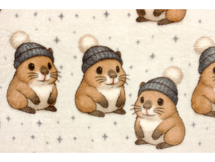 Coral fleece Soft - Kapybara