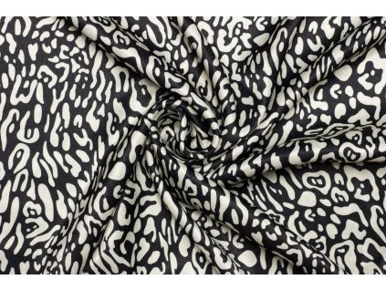 Satén vzorovaný - Zvířecí vzor