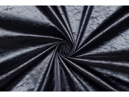 Kostýmová | společenská látka s lurexem - Tmavě modrá