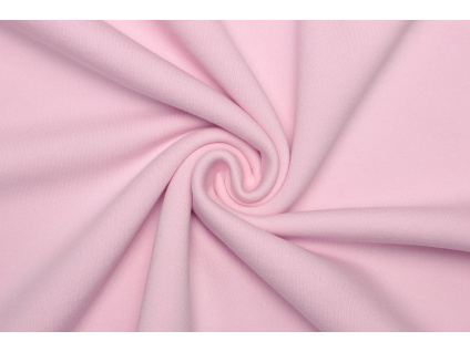 Teplákovina počesaná - Růžová 190 cm šíře