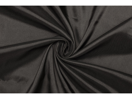 Podšívka acetát | polyester elastická - Temně hnědá
