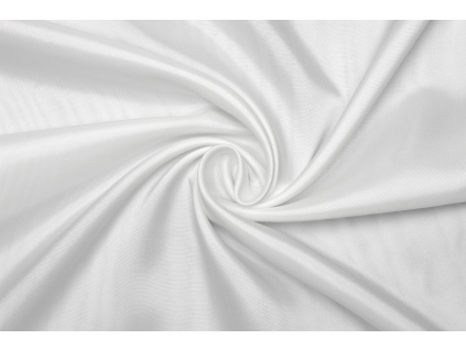 Podšívka acetátový taft - Bílá
