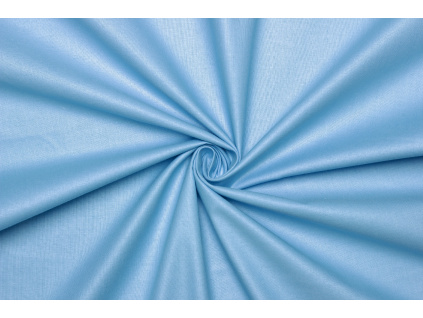 Bavlněné plátno - Světle modrá