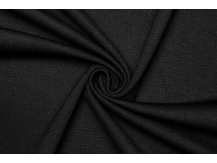 Úplet směsový s nylonem - Černý