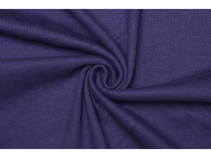 Náplet tunel bavlněný - Tmavě navy modrá