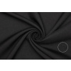 Polyesterový Kepr (Twill) - Černý
