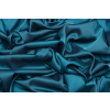 Saténové umělé hedvábí | Silky Armani - Tmavá tyrkysová