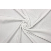 Šatová | halenková látka viskóza | polyester - Bílá