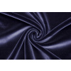 Samet bavlněný - Temně modrý 2. Jakost