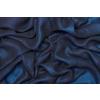 Šifon žoržetový - Modrý lesk 2. Jakost