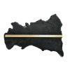 Pravá ovčí kůže s vlnou (Shearling) - Černá