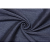 Kostýmová látka bavlna | polyester - Tmavě modrý melír