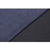 Kostýmová látka bavlna | polyester - Tmavě modrý melír