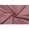 Bavlněná kostýmová látka se saténovou úpravou elastická - Tmavě starorůžová