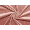 Samet bavlněný - Starorůžová 2. Jakost