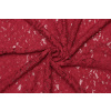 Krajka bavlna | nylon - Červená bordó