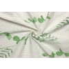Bavlněné plátno krep 240 cm šíře - Eukalyptus a kapradina
