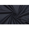 Bavlněná česaná kostýmová látka - Tmavě modrá