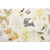 Bavlněné plátno - Lesní zvířátka