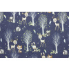 Bavlněné plátno - Lesní zvířátka