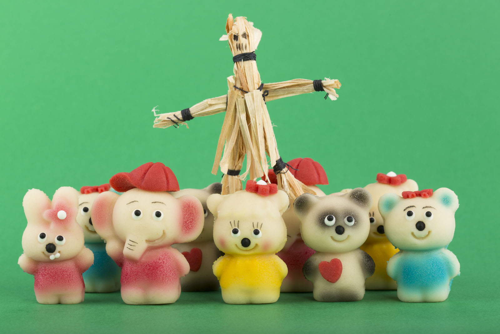 Figurky z marcipánu