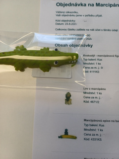 Marcipánový krokodýl