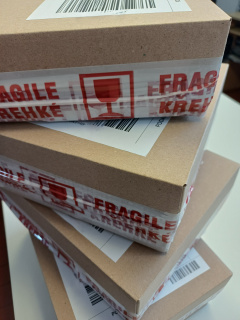 Balíčky k expedici