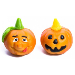Marcipánové figurky dýně halloween