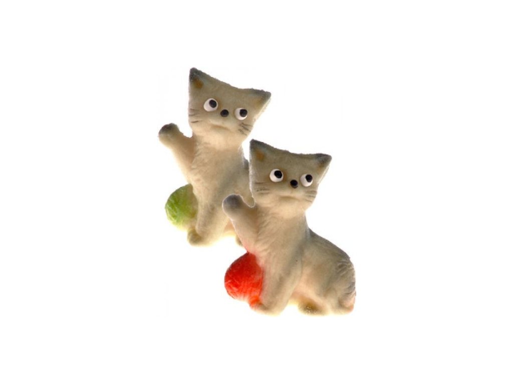 Marcipánová figurka kočka