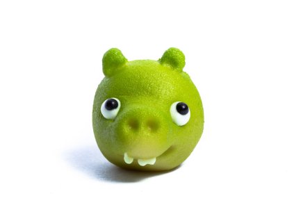 Zelený pták z marcipánu – Naštvaní ptáci