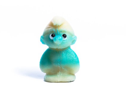 Modrý trpaslík z marcipánu